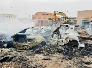 مراكش: حريق مهول بسوق "لافيراي"